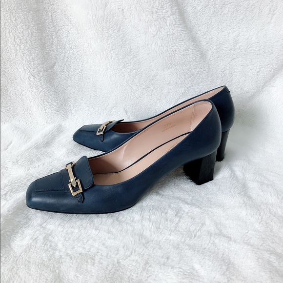 Tods Office Lady Style Kitten Heel 